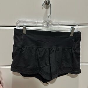 Lululemon black shorts size 8